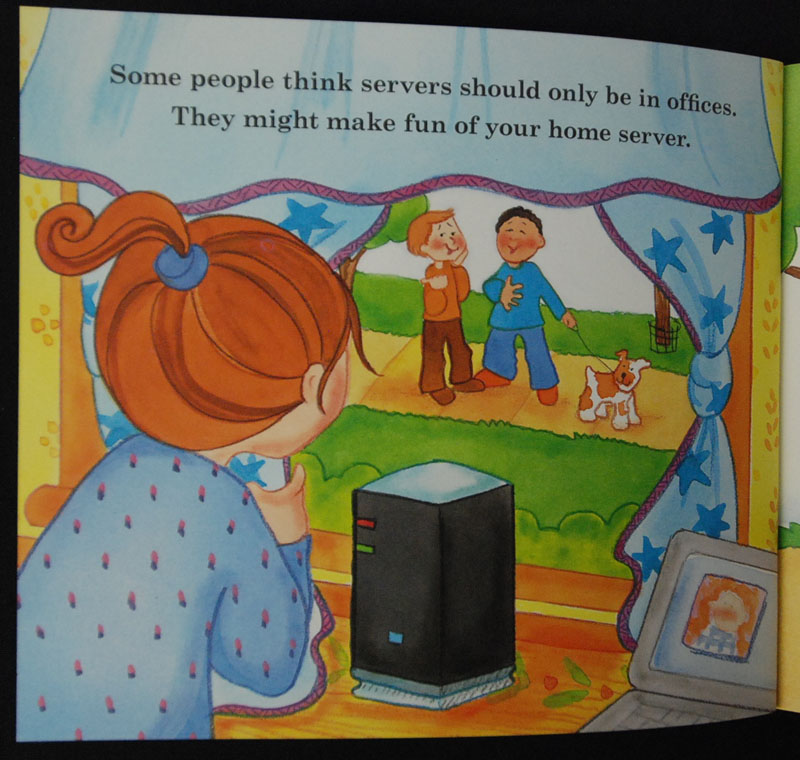 Illustration for article titled Microsoft's Brainwashing Children's Book: Mommy, Where Do Servers Come From?